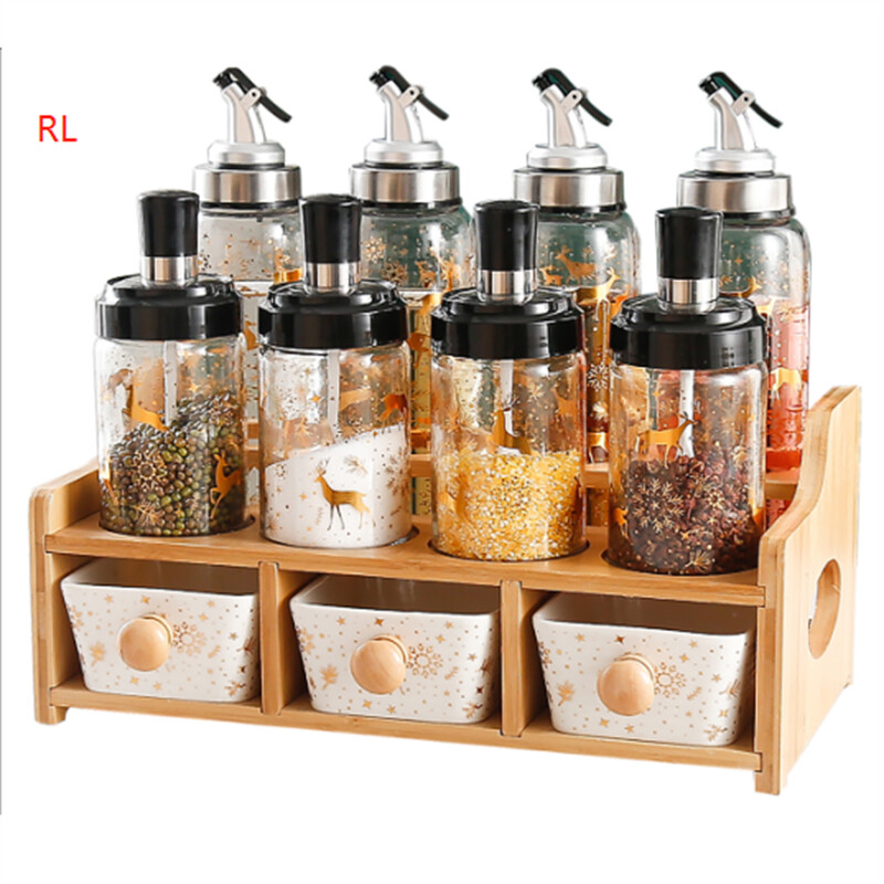 oil bottle for kitchen,ceramic storage jars,luxury kitchen storage jars