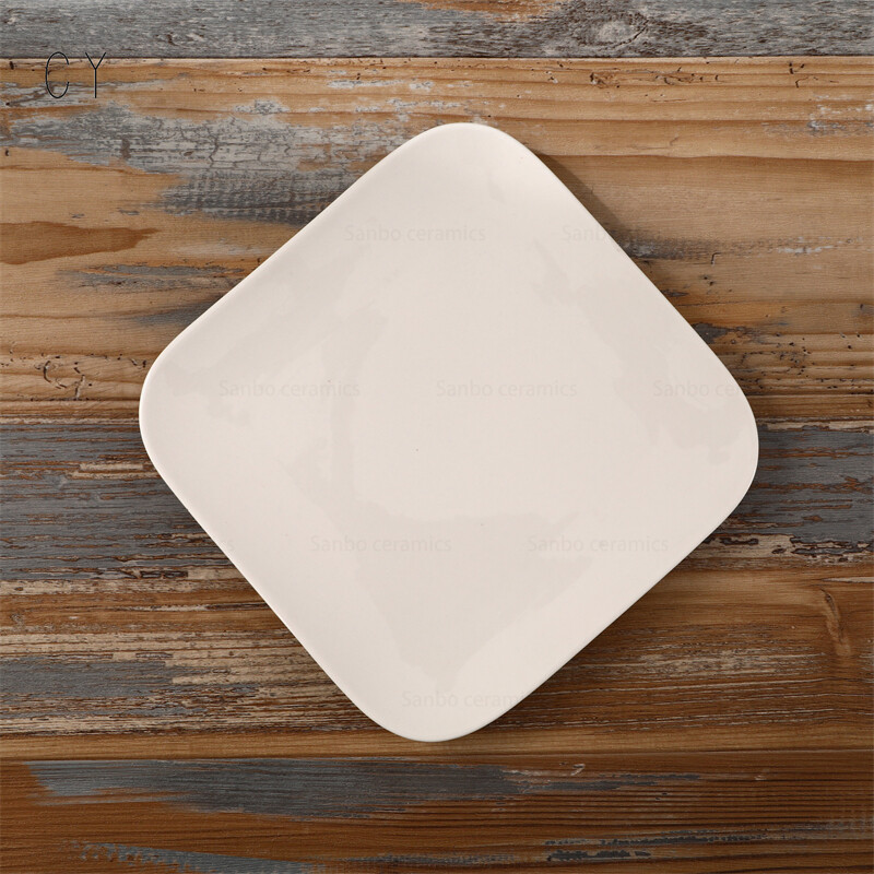 basic plates,everyday plates set,rectangle dinner plate