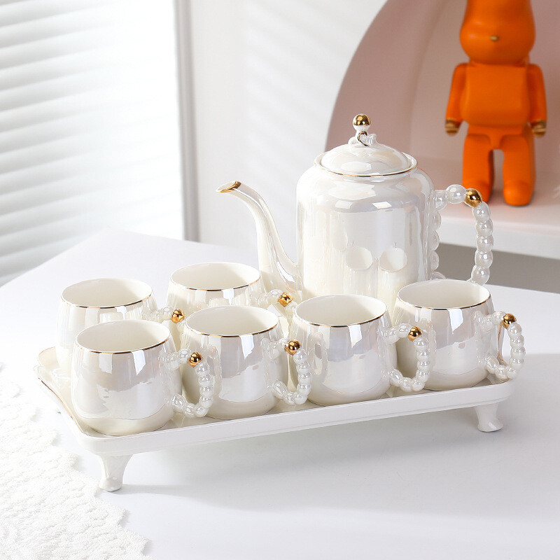 tea pot and cup set,modern tea set,tea serving set