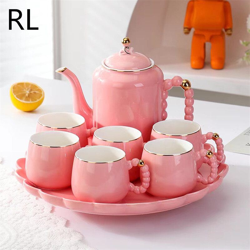 porcelain tea set,luxury tea set,tea pot and cups