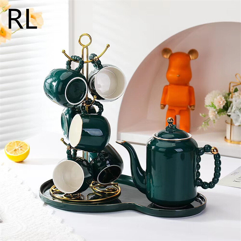 porcelain tea set,luxury tea set,tea pot and cups