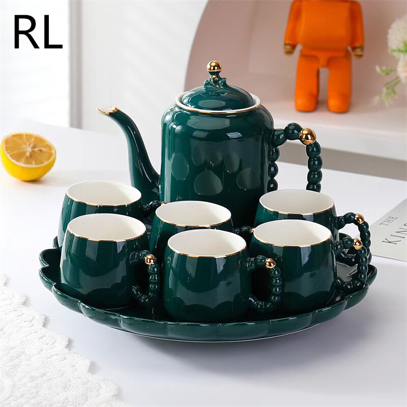 porcelain tea set,luxury tea set,tea pot and cups