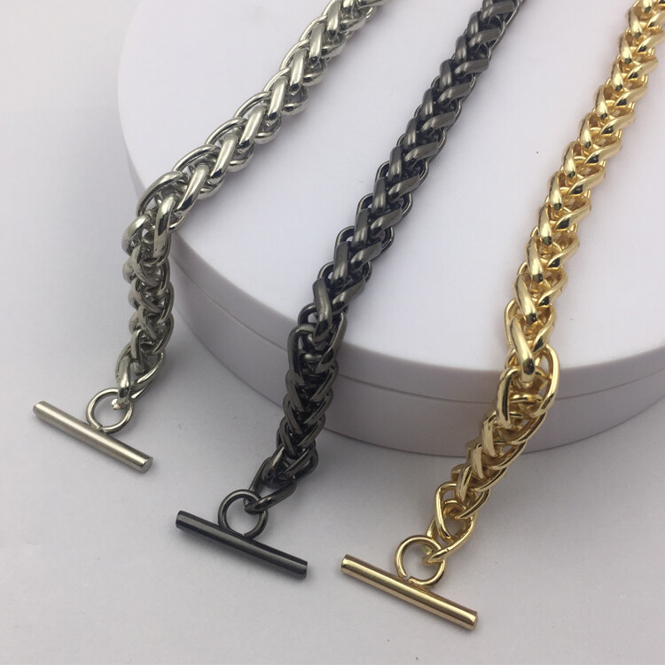 DIY Bag Hardware Accessories Metal Chain Fashion Iron Shoulder Bag Handles Strap Replacement Purse Chain For Bags