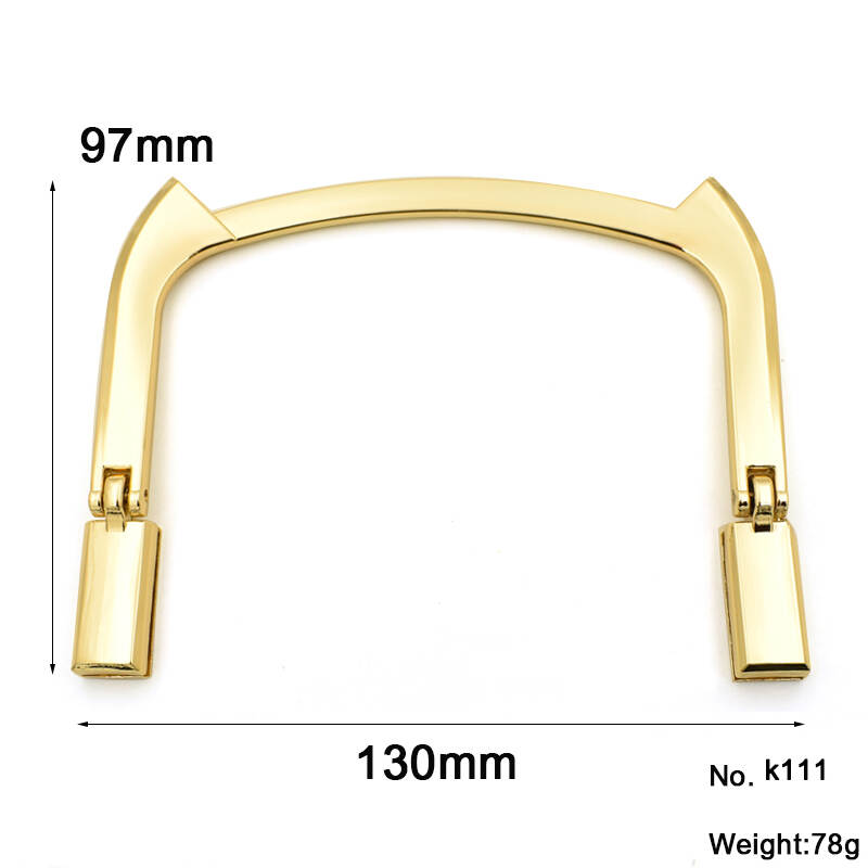 Bag hardware purse accessories metal handle