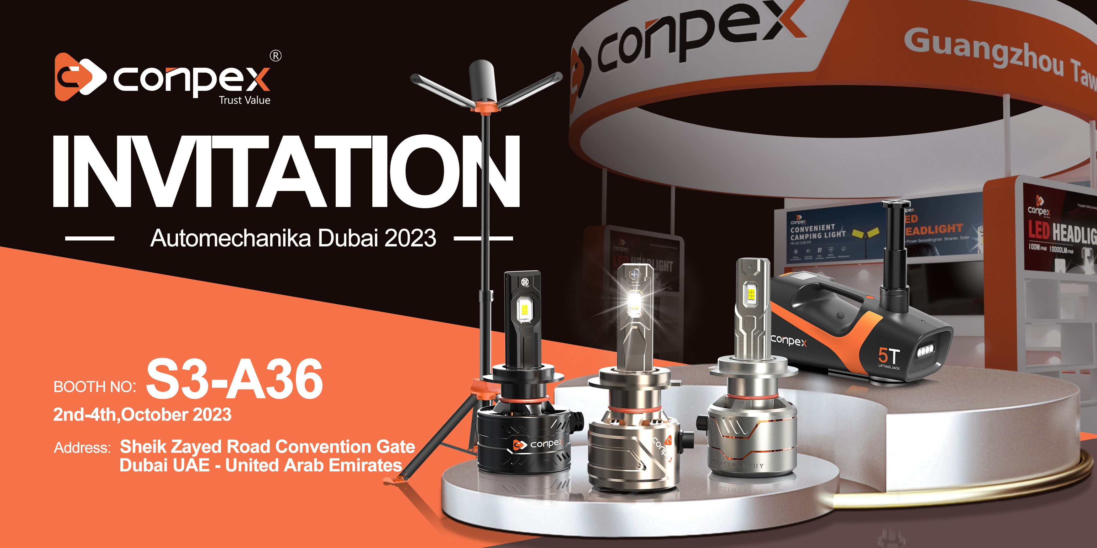 Join Conpex at Automechanika Dubai 2023!