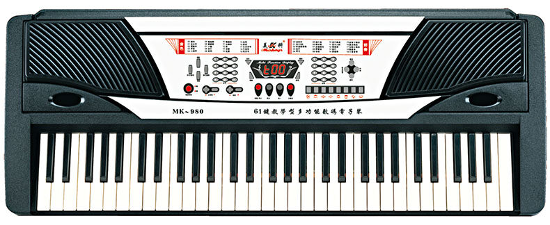 61 Key Multifuncional Enseñanza Memoria de órganos electrónicos 12 canciones de demostración