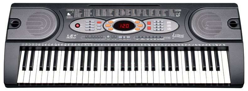 61 key multifunctional teaching electronic organ can be inserted into a USB drive to play MP3 music