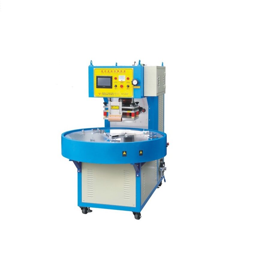 ROTATING-TYPE PNEUMATIC HIGH FREQUENCY MACHINE(HIGH FREQUENCY PLASTIC WELDING MACHINE)