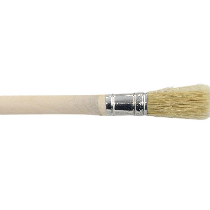 Hot Selling Items Bristle Paint Brush Construction Wall Smudge Tool Brush Professional Wooden Paint Brush