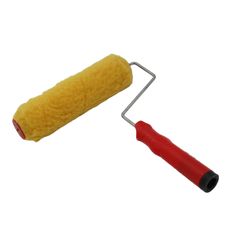 trending products 2023 new arrivals polyester brush spiral roller brush buy paint roller with rubber handle