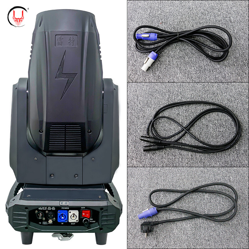 Follow spot light Super beam moving head light Led wall wash light Strobe light Haze fog effet machine