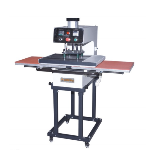 PNEUMATIC DOUBLE STATION HEAT PRESS MACHINE