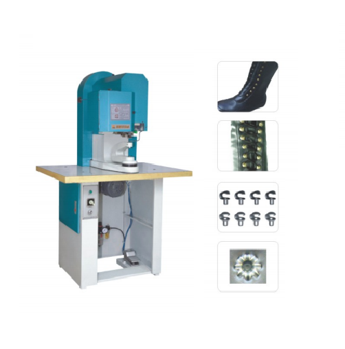 AUTOMATIC HOOK BUTTON FASTENING MACHINE