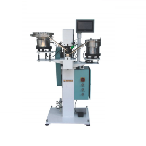 AUTOMATIC BUTTON RIVETING MACHINE