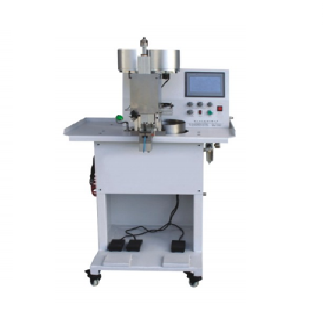 AUTOMATIC DOUBLE-HEAD PEARL NAIL RIVETING MACHINE