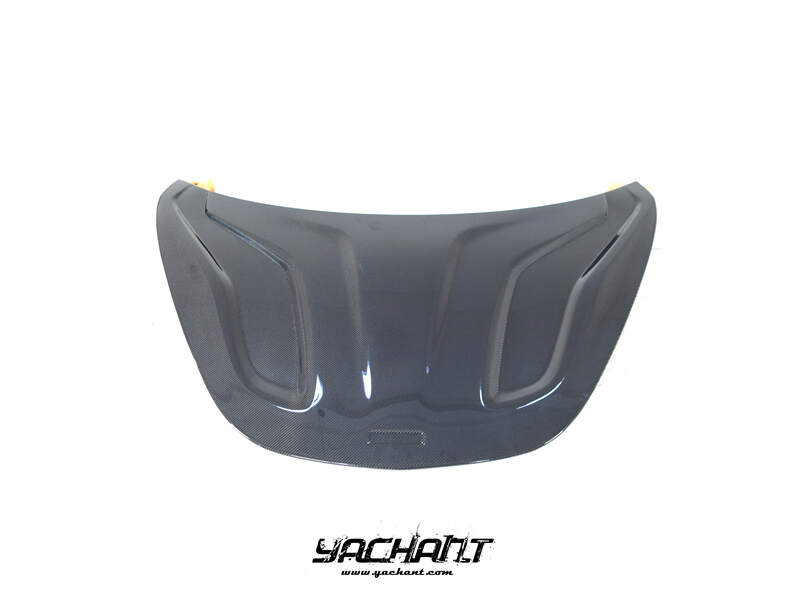 YCML600LT010LCF 2016-2021 McLaren 540C 570S 600LT Poseidon-II Style Hood Bonnet CF (1).jpg