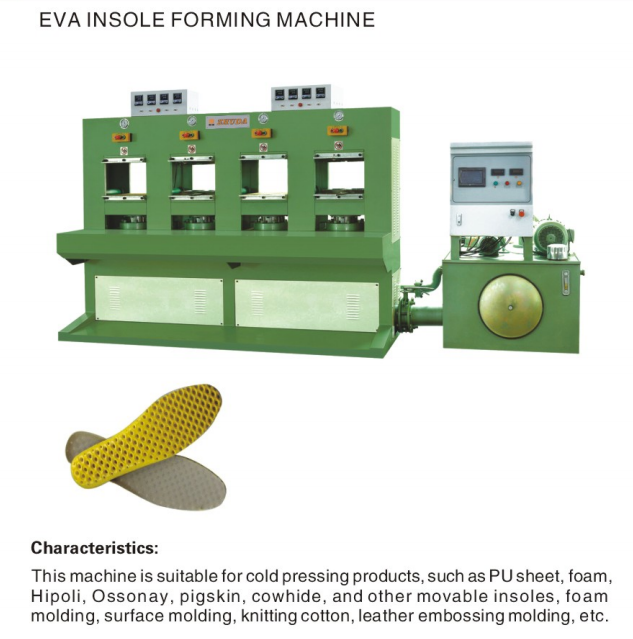 EVA INSOLE FORMING MACHINE