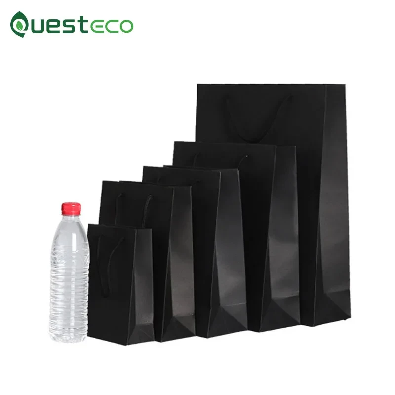 The Benefits of Choosing an OEM Logo Black Paper Gift Bags Factory