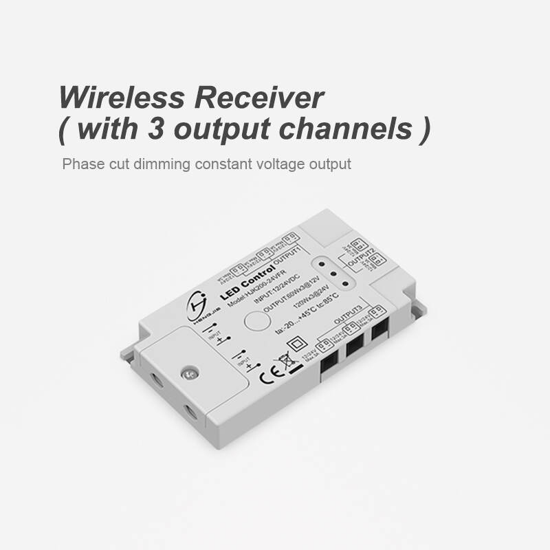 Wireless Receiver ( with 3 output channels )