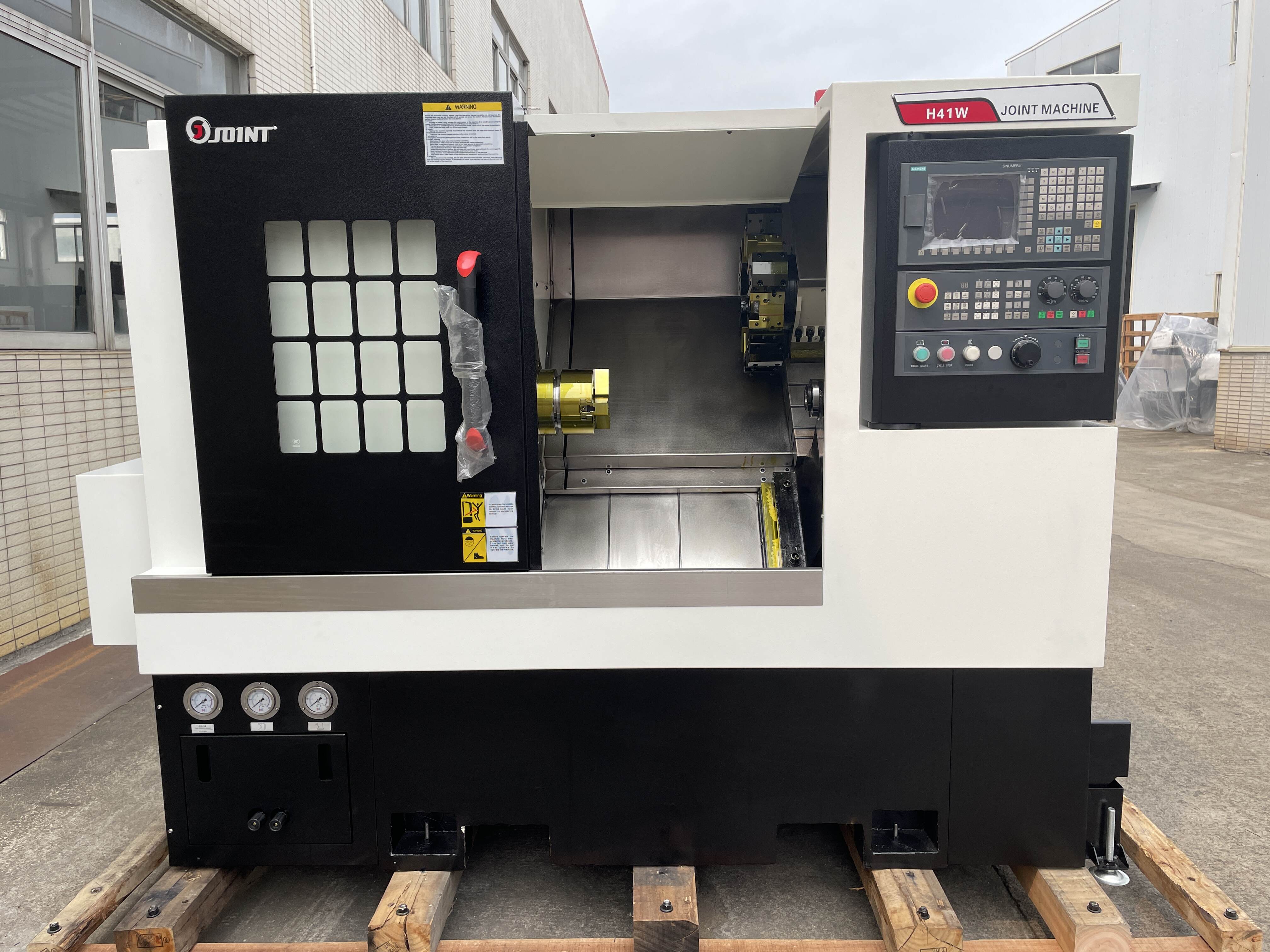 China CNC Machining H41W Slant Bed CNC Lathe Machine Turning Lathe for Metal