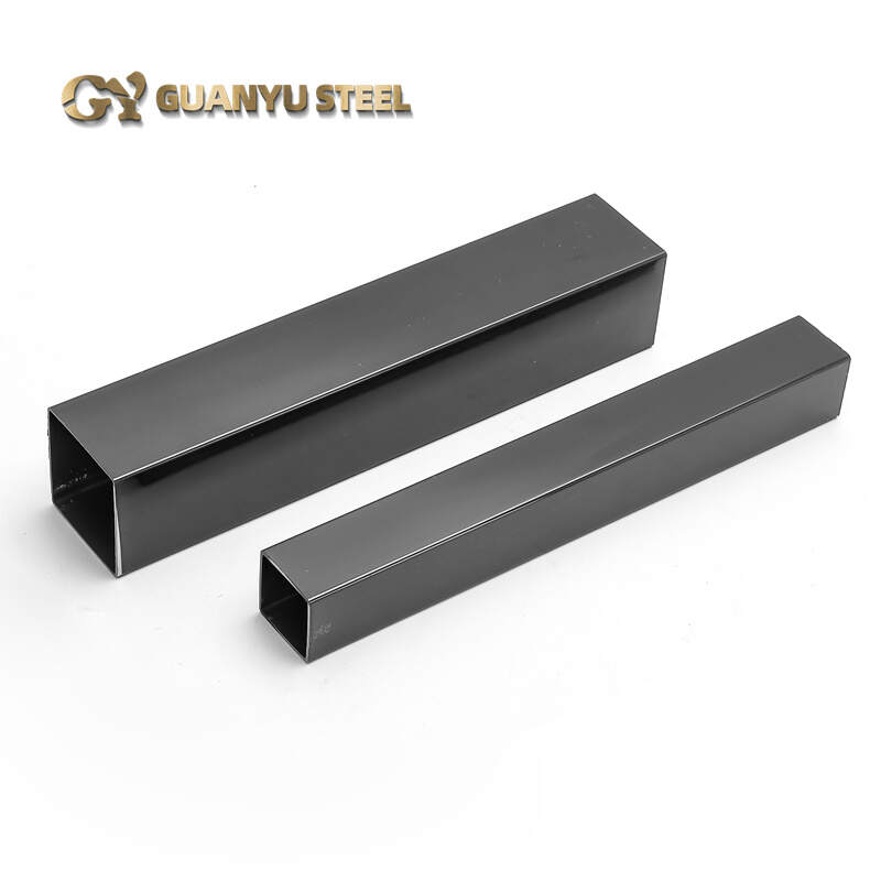 201 304 316 Stainless Steel Polished Black Pipe