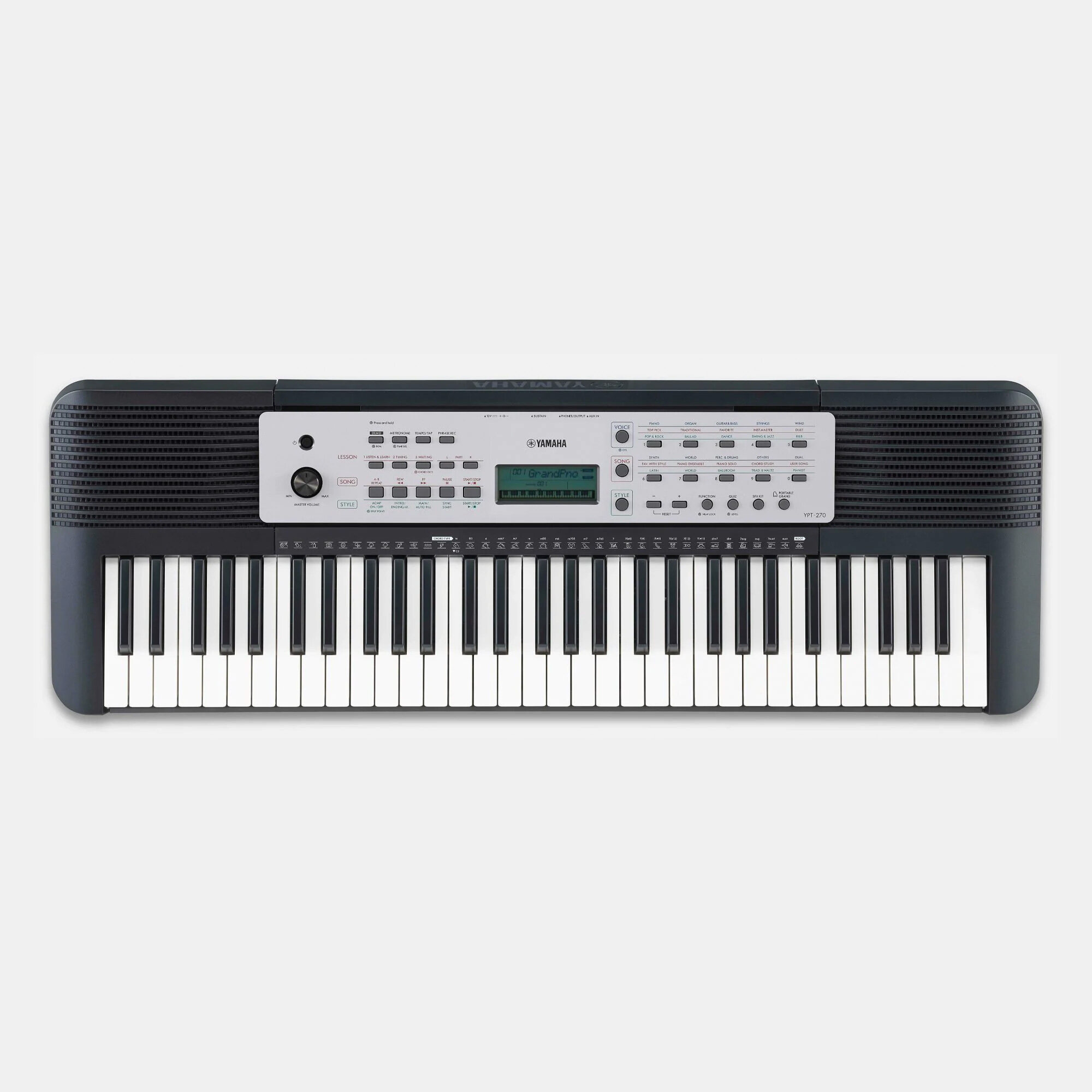 61 key entry-level electronic organ with rich sound and functions built-in