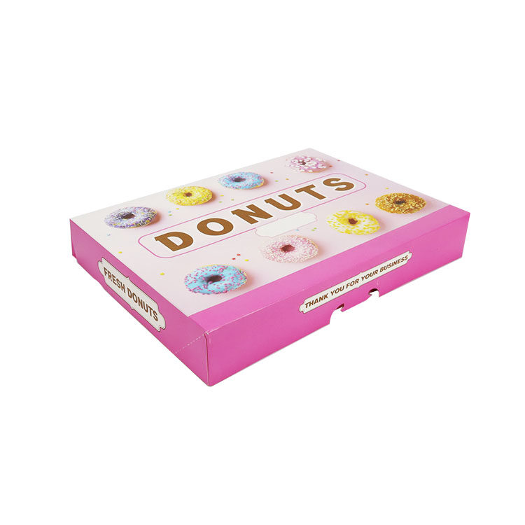 donut box;pink dount box