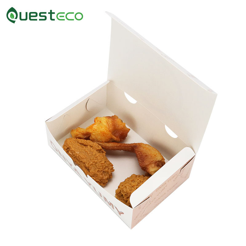 custom printed to go korean take away fried chicken food packaging box custom boxes with logo packaging