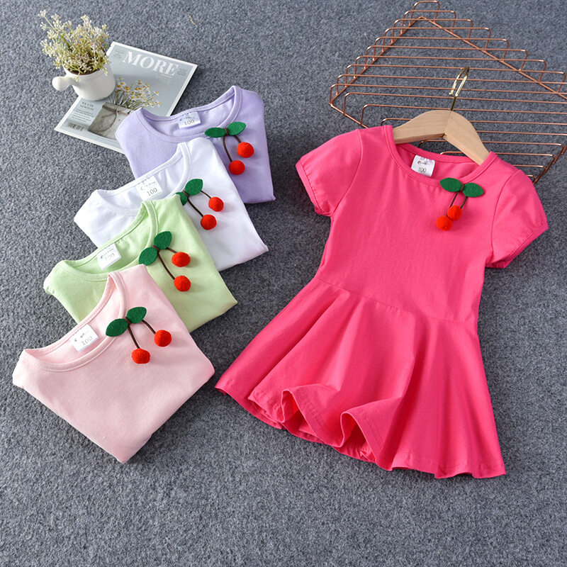 girls short sleeve dress, girls short sleeve dresses, short sleeve flower girl dress, little girl short sleeve dress export, little girl short sleeve dress china