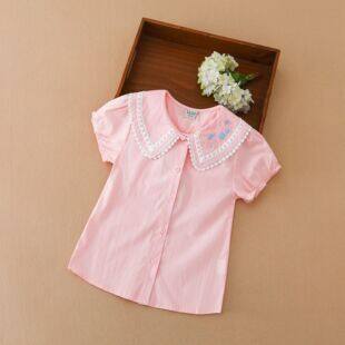 little girl short sleeve shirt export, little girl short sleeve shirt china, little girl short sleeve shirt oem, little girl short sleeve shirt odm, little girl short sleeve shirt customize