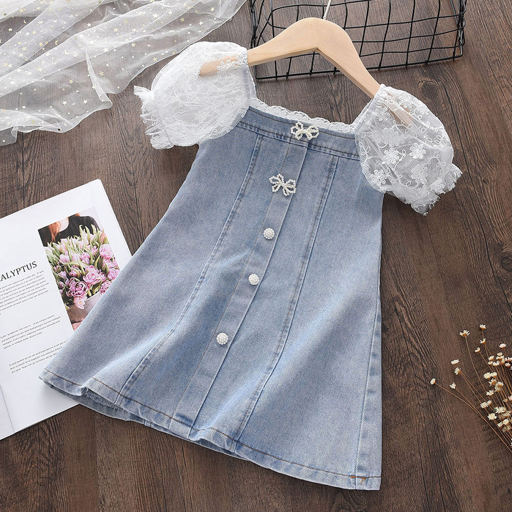 jeans dress for girls, toddler girl jean dress, girl jean dress, little girl jeans dress supplier, little girl jeans dress vendor