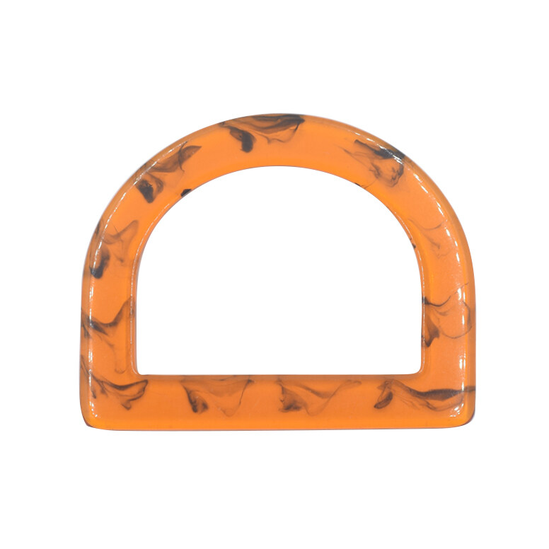 Bag accessories Resin bag handles D shaped plastic handle