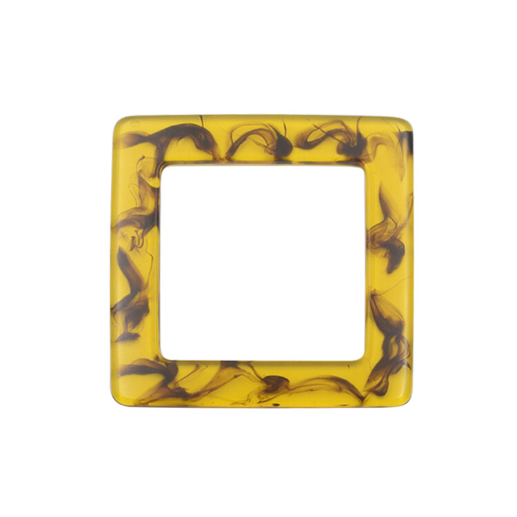 Resin bag handles square shaped plastic handle