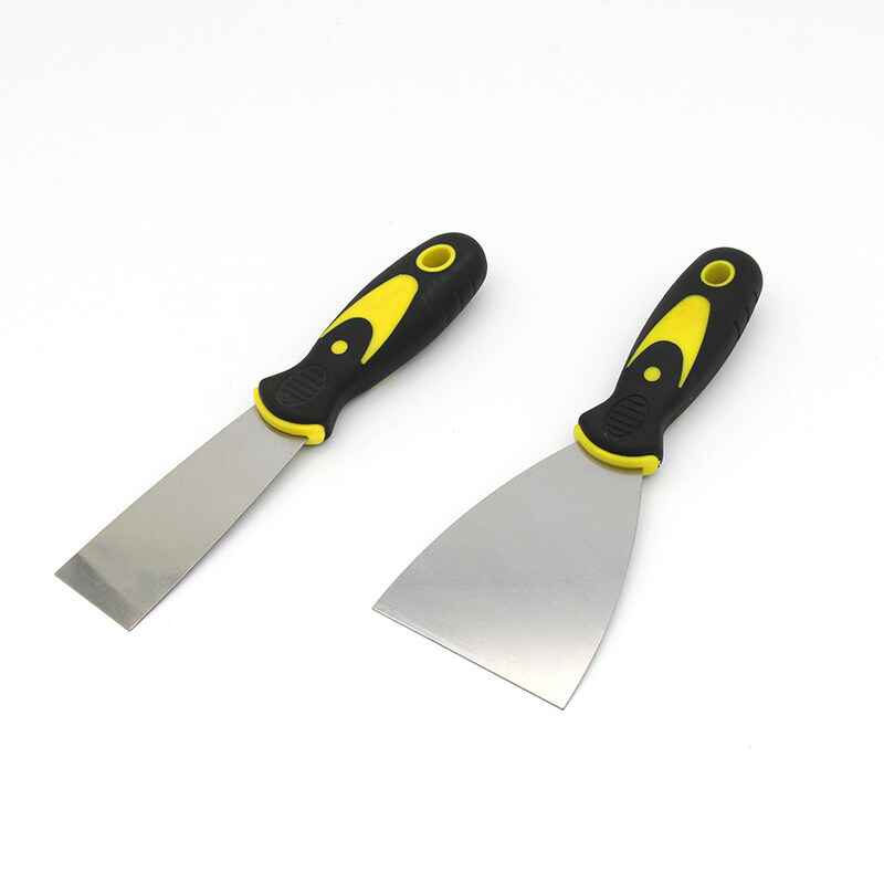 Rubber Handle Putty Knife For Wall Repair And Patching