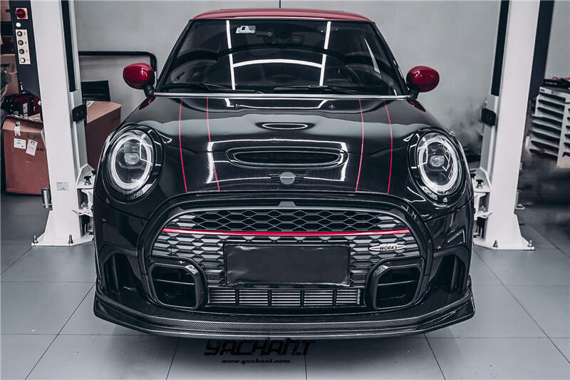 YCBMMN047LDCF 2022-2023 MINI F56 JCW Duell AG Style Front Lip DCF (101).jpg