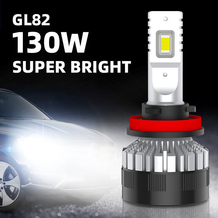 130w H7 Hot Selling Canbus Light H7 High Power High Lumen High Brightness LED Bulb Auto Bulb LED Headlight