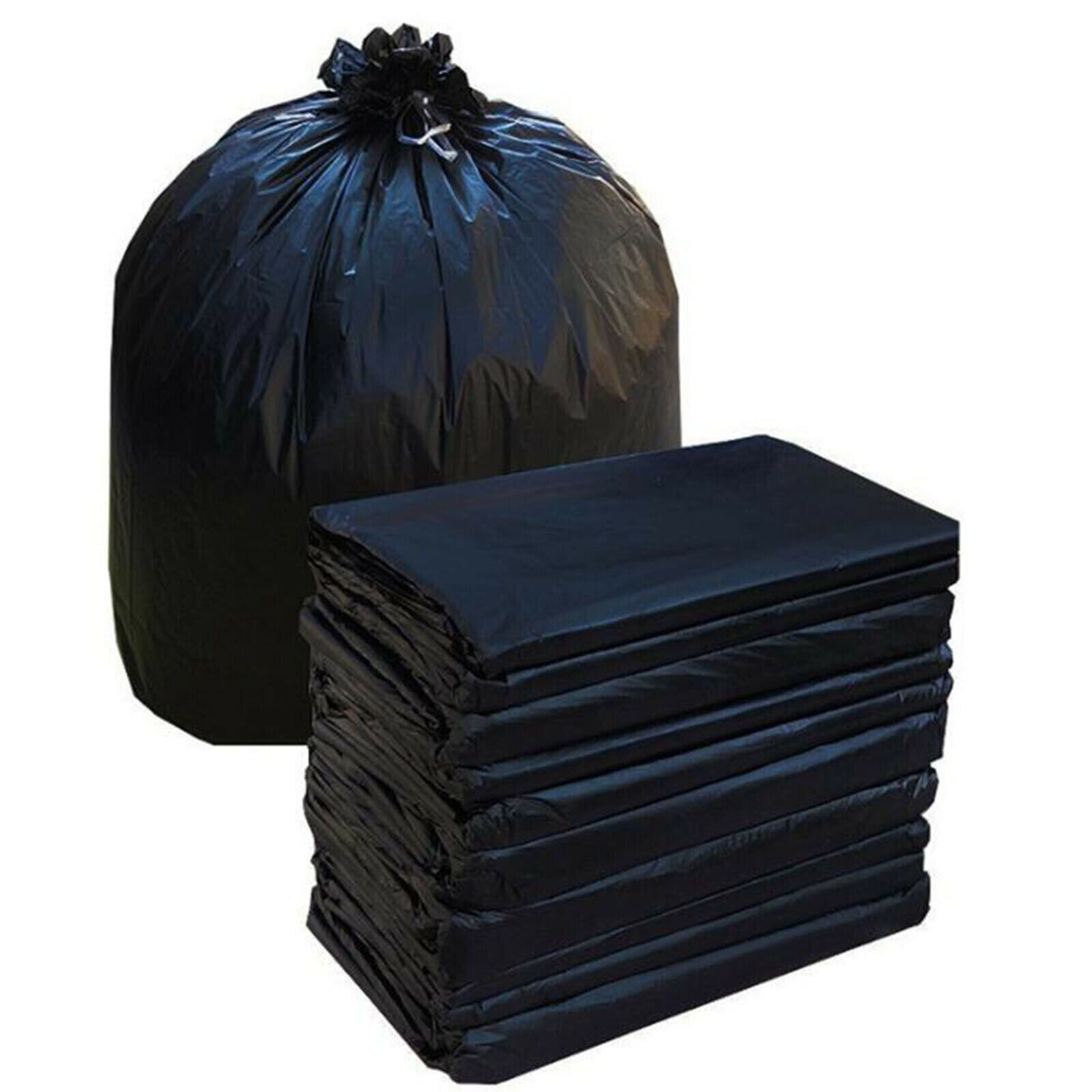 Black contractor bags
