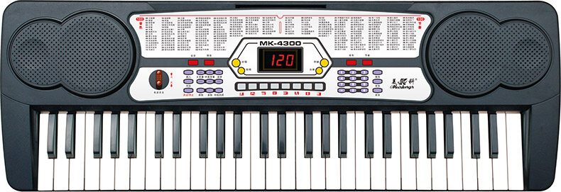 54 key multifunctional electronic keyboard