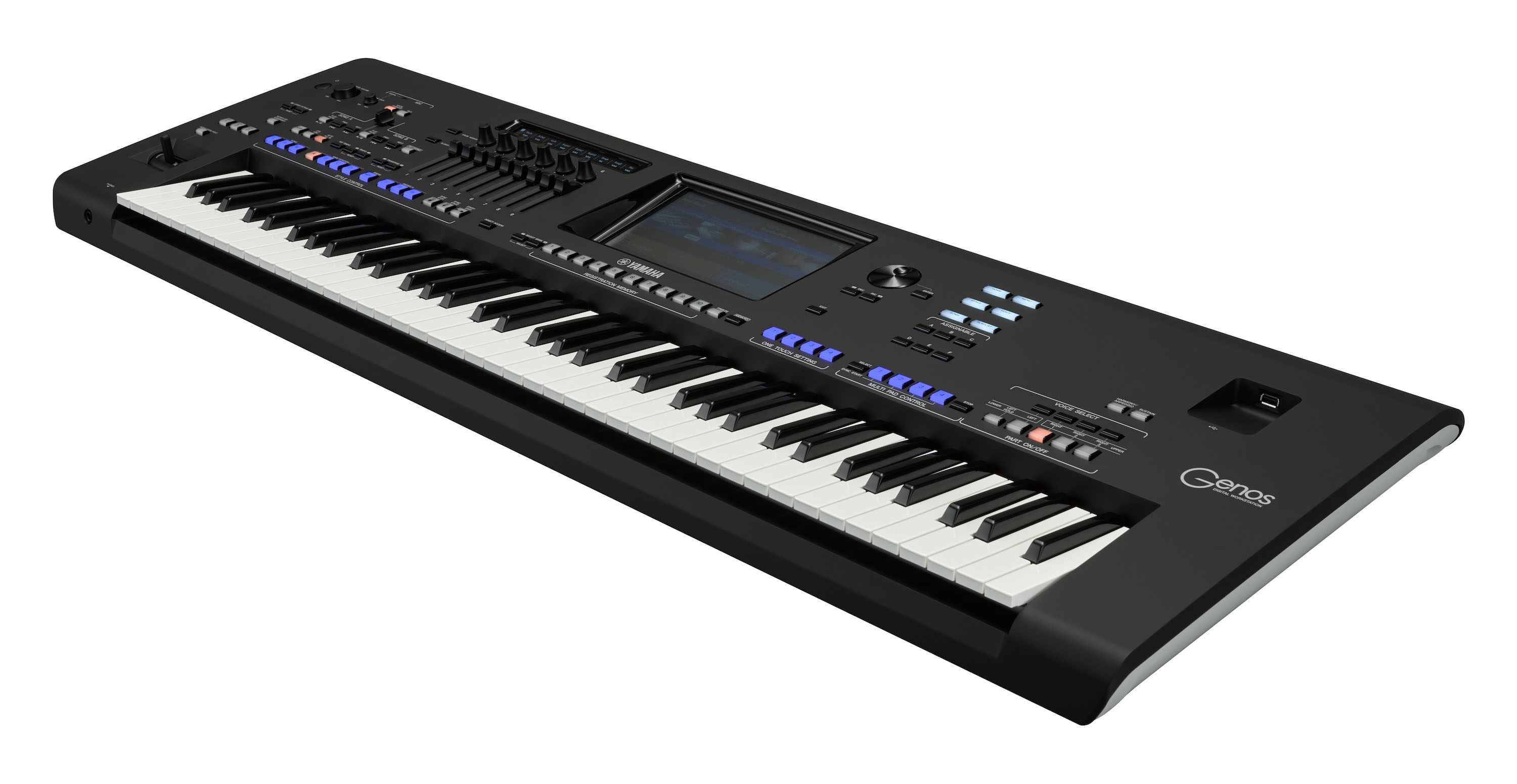 76 key digital music workstation keyboard