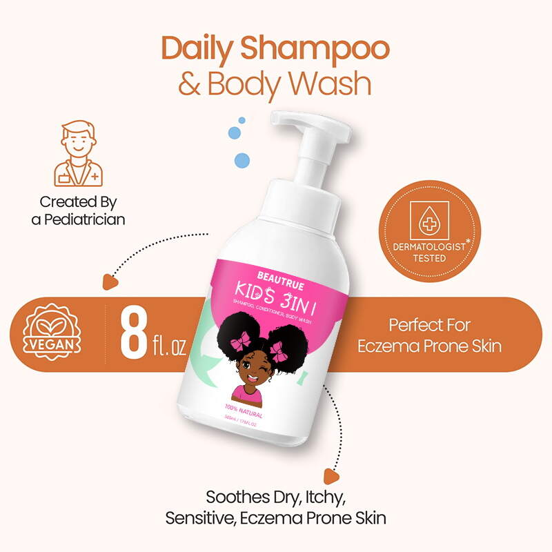 baby shampoo;baby hair care;shampoo;conditioner;3-in-1 kids wash;3-in-1