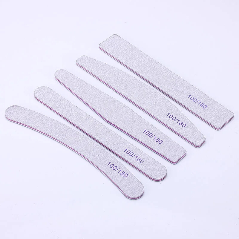 100/180 GRIT NAIL FILES BULK ، OPI NAIL FILE 180 ، KIT Professional Nail File Drill Kit ، 100/180 GRIT NAIN