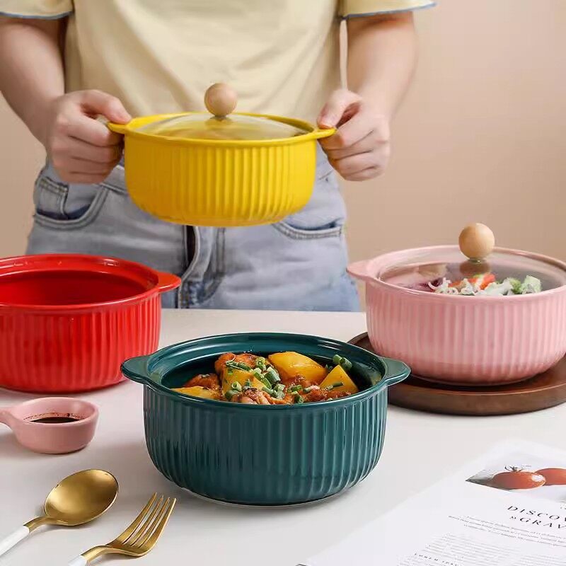 ceramic soup bowls,ceramic serving bowls with lids,big ceramic bowl