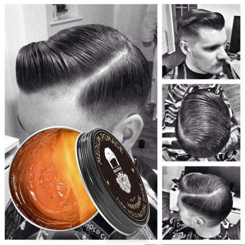 Hair Pomade;hair styling pomade;Medium Shine;Hair Gel;water based hair pomade;hair wax