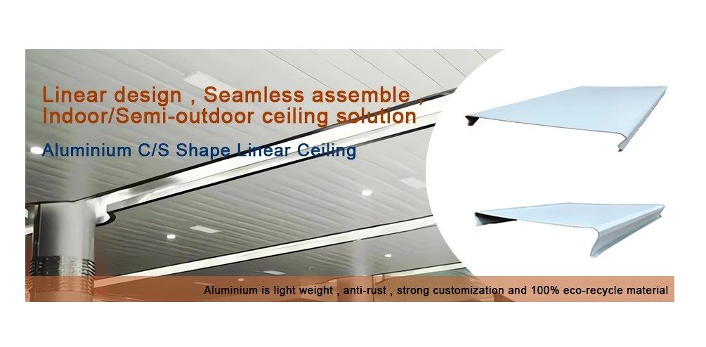Why C-Shape Linear Ceilings Are the Top Choice for Modern Spaces?