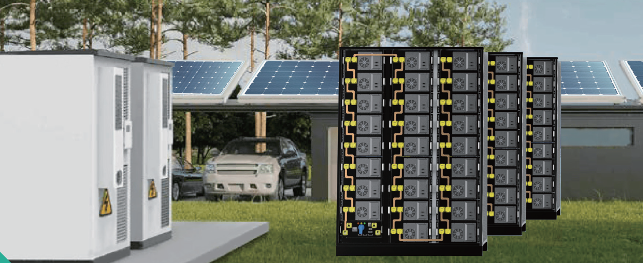 Container energy storage for energy storage system