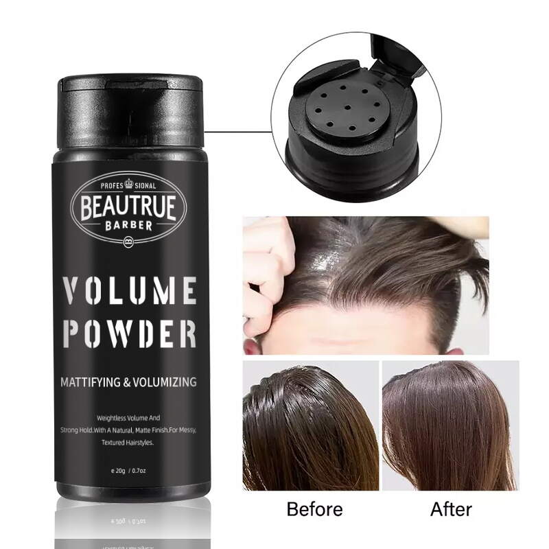 YOUR LOGO Hair Volume Powder For Men and Women, Styling Powder Light Control Natural Matte Look, Hair Root Lifting Powder