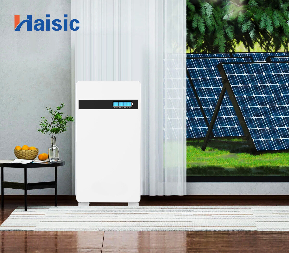 10kwh wall-mounted lifepo4 battery for home energy storage