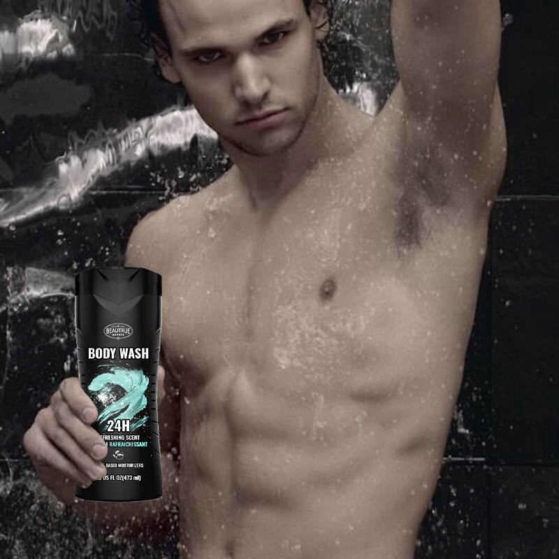 body wash;men body care; shower gel;men shower gel;Men's Woody Scented Body Wash