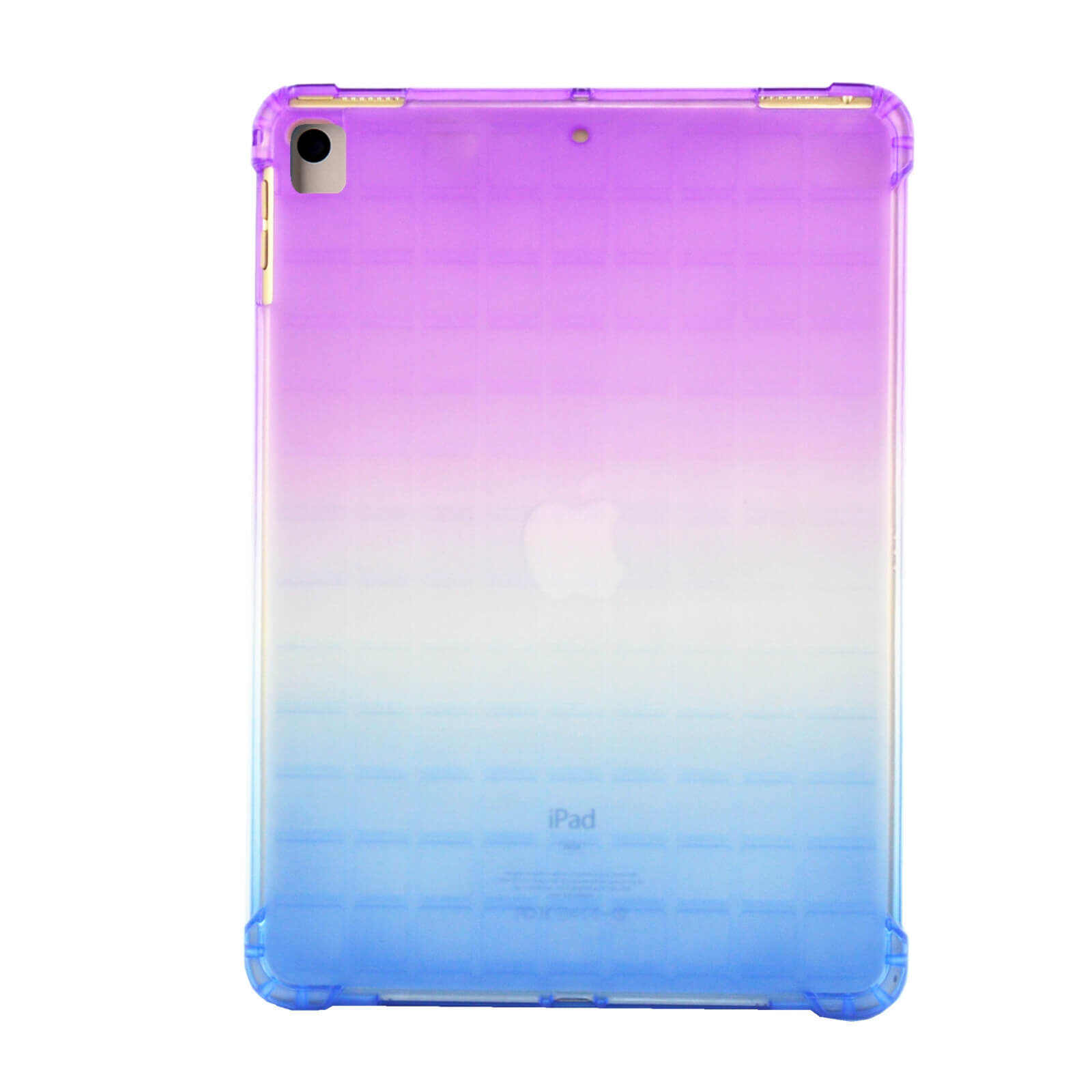 Popular transparent suitable ipad10.2 gradient protective case mini12345 all-inclusive ipad9.7 tablet case