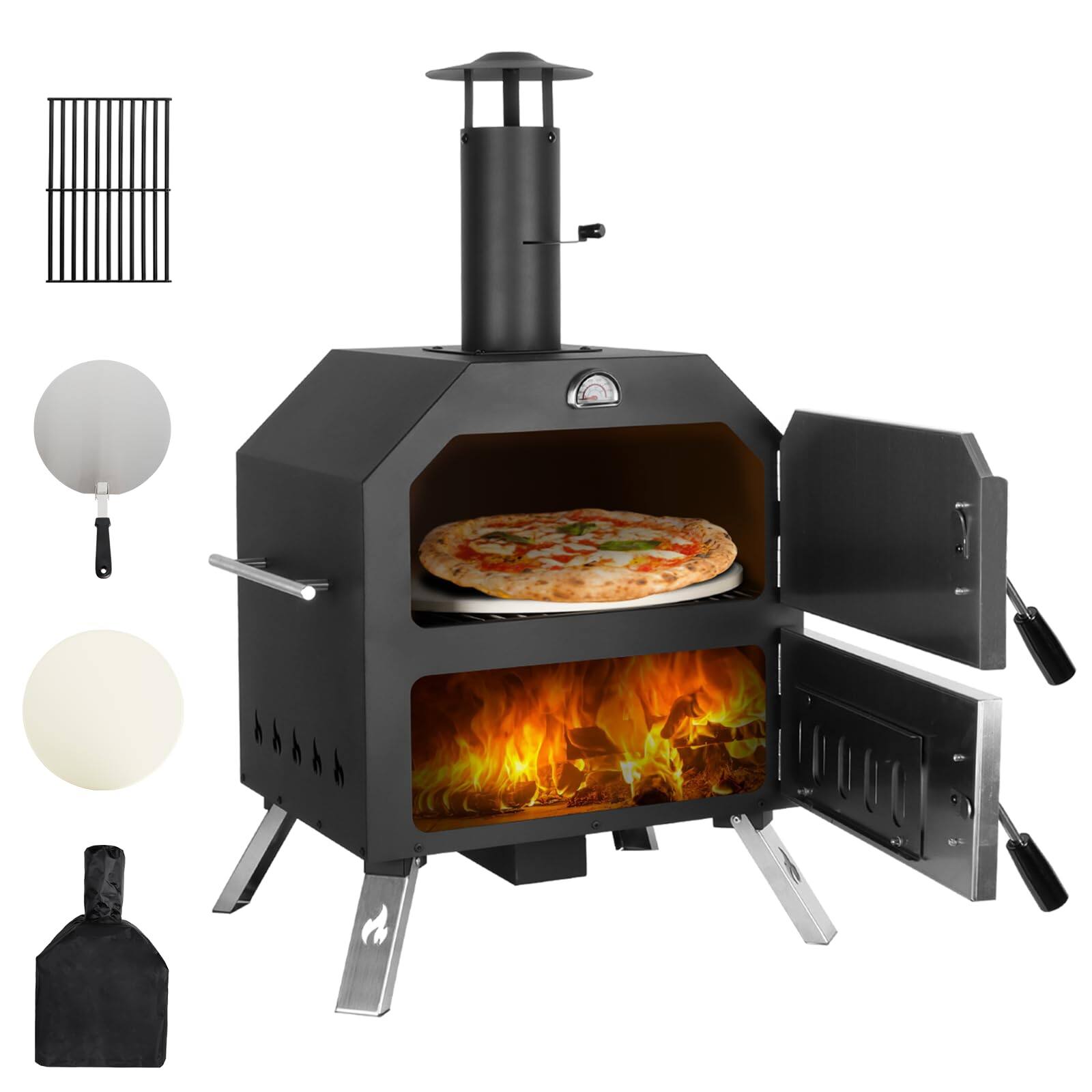 12 inch Outdoor Pizza Oven Wood Fired Pizza Oven-OEM/ODM Pizza Oven Factory